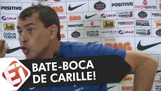 CLIMA ESQUENTOU! VEJA O BATE-BOCA DE CARILLE COM JORNALISTA APÓS CLASSIFICAÇÃO DO CORINTHIANS