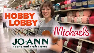 Let's go Yarn Shopping! Crochet vlog | Stream highlights