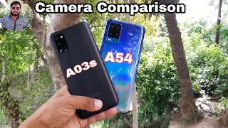 Samsung Galaxy A03s vs Oppo A54 Camera Comparison?