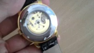 Мъжки механичен часовник- златист цвят