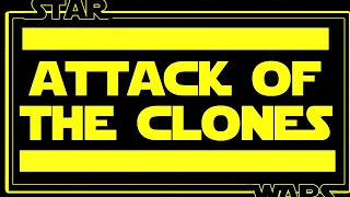 Attack of the Clones opening crawl but it's an intro to The Clone Wars