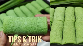 RESEP DADAR GULUNG ANTI GAGAL ‼️ IKUTIN TIPS & TRIK NYA YAA