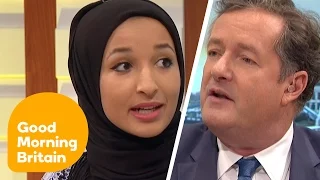 Piers Morgan Debates Headscarf Ban With Muslim Women | Good Morning Britain