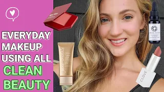 Q+A | Everyday Makeup Using All Clean Beauty | Ft. Lilah B., Kjaer Weis, Suntegrity + More