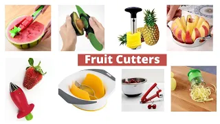 Top 8 Best Fruit Cutters on Amazon || Different ways to Cut Fruits || Amazon Fruit Slicer Gadgets