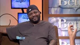 Comedian Aries Spears in our studio on the Season 6 finale!
