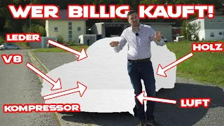 Er ist SUPER, der BILLIGSTE in Deutschland & kommt mit V8! Alex‘ neues Auto? Part 1