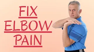 Fix Elbow Pain, One Simple Self Treatment (90 Seconds). Tennis & Golfers Elbow.