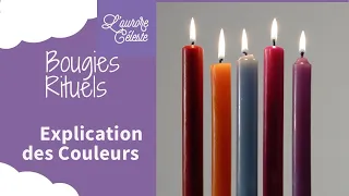 Bougie Chandelle Rituel : Utilisation Signification de chaque Couleur en Magie - Aurore Médium Lille