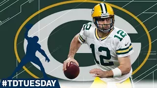 Every Aaron Rodgers 40+ Yard TD! | "The Hail Mary King" | #TDTuesday | NFL