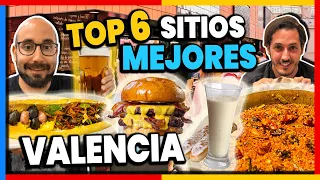 MEJORES SITIOS PARA COMER EN VALENCIA *TOP 6 IMPRESCINDIBLES* 🥘🍔😍