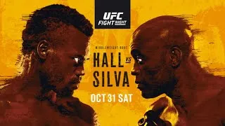 UFC Vegas 12 Hall vs Silva Live Stream & Full Fight Companion