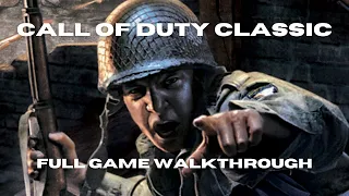 Call of Duty: Classic Full Game Walkthrough Gameplay | Longplay | Movie | Xbox 360 (No Commentary)