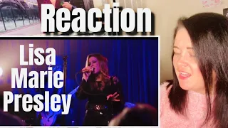 Lisa Marie Presley! Live! Sticks and stones… Reaction!