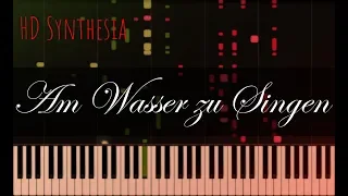 Auf dem Wasser zu singen, D. 774 | Franz Schubert/Franz Liszt | Synthesia