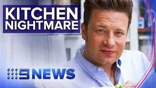 Jamie Oliver's UK restaurant chain collapses | Nine News Australia