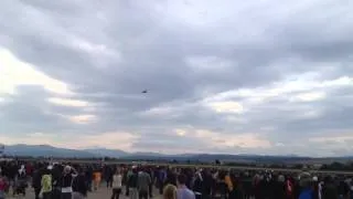 Letecké dni - Sliač (1.9.2013) - Eurofighter Typhoon (2 495 km/h)