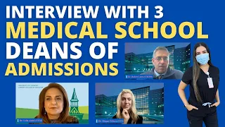 I Interviewed 3 Deans of Medical School Admissions at The Premed Experience | Advice for Applicants