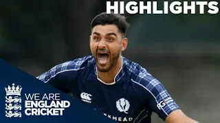 Scotland Beat England For The First Time Ever | Scotland v England ODI 2018 - Highlights