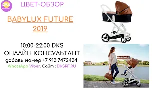 Коляска Babylux Future 2019. Как вам цвет? Dksrf