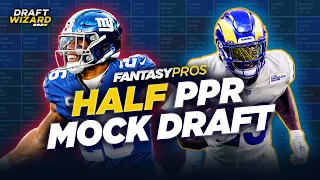 Half-PPR Mock Draft (2022) | Fantasy Football Pick-by-Pick Strategy + Player Advice