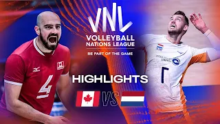 🇨🇦 CAN vs. 🇳🇱 NED - Highlights Week 3 | Men's VNL 2023