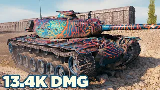 T110E5 • 13.4K DMG 7 KILLS • WoT Gameplay