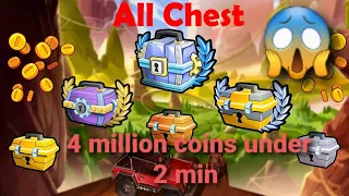 Hill climb racing 2 - all chest opening 😍