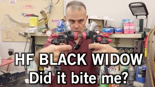 Harbor Freight Black Widow Spray Guns - See the results!