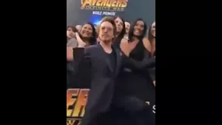 Robert Downey Jr  Infinity war premiere in L.A.