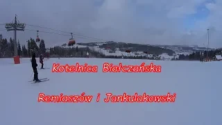 Narty Kotelnica Białczańska cz.2 - trasy narciarskie - Remiaszów i Jankulakowski. Białka Tatrzańska