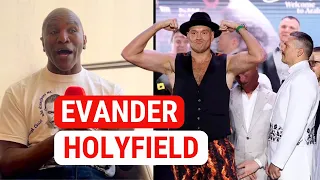 'If Usyk gets in, he's going to WIN' Evander Holyfield predicts Tyson Fury vs Usyk fight | INTERVIEW