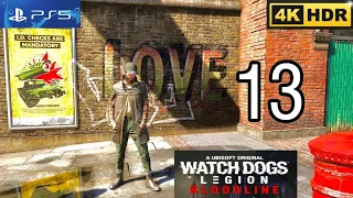 Watch Dogs Legion Bloodline Walkthrough Part 13 PS5 Gameplay 4K Ray Tracing