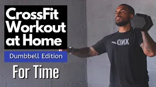 At Home CrossFit Workout | CrossFit Dumbbell Workout At Home