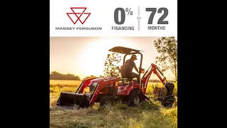 Massey Ferguson GC1700 Series Sub Compact Tractors with 0% FINANCING for 72 Months - April 2023