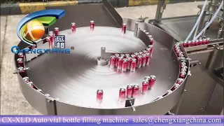 10ml Vial bottle feeding turntable,vial filling capping machine