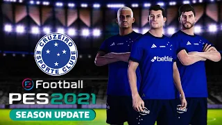 Cruzeiro PES 2021 - Elenco 100% atualizado