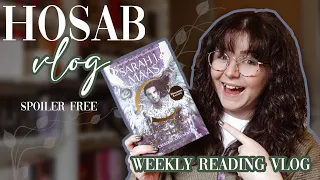 House of Sky and Breath spoiler-free reading vlog + chat about reader elitism | Weekly Reading Vlog