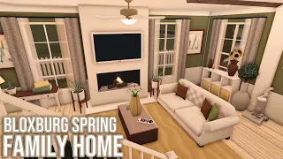 Bloxburg | Affordable Suburban Family Home Part 2 Speedbuild | Tutorial | Ellvoi