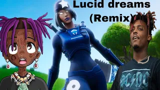 Lucid Dreams (Remix) Juice WRLD,Lil Uzi Vert-Fortnite montage