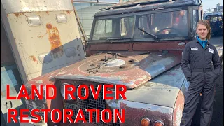 Land Rover Restoration | Disassembling my Land Rover Series 2A