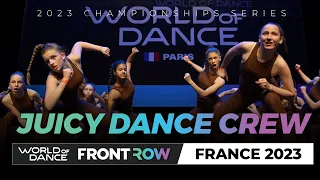 Juicy Dance Crew | Junior Team Division | FrontRow | World of Dance France 2023 | #wodfr23