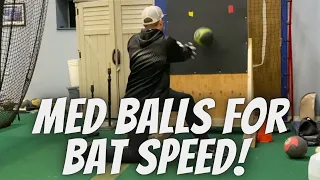 Want To Increase Bat Speed Fast? Do These 3 Medicine Ball Drills!