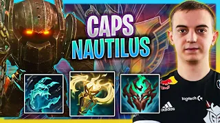 CAPS TRIES NEW META NAUTILUS MID! | G2 Caps Plays Nautilus Mid vs Syndra!  Season 2023