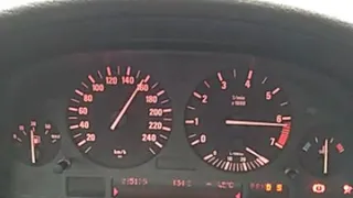 BMW e39 2.5 Автомат динамика разгона 0-100, драйв спорт режим