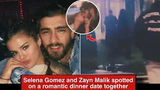 Selena Gomez sparks dating rumours with Zayn Malik after being spotted on a dinner date together