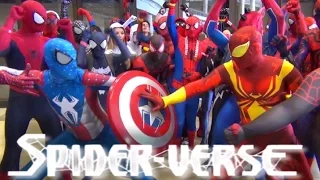 Spider-Man: SPIDER-VERSE Wreaks Havoc at MEGACON! Epic Flash Mob Invasion!