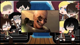 AOT/Attack On Titan react to Skibidi Toilet 73 (Part 1) | Gacha React