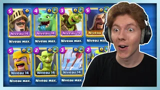 JE REJOUE mon PREMIER DECK (défi rétro royale) !! - Clash Royale