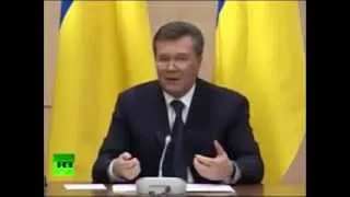 Янукович читает рэп в Ростове